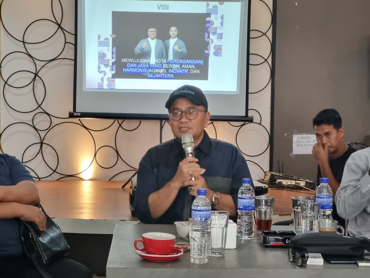 dr. Maulana Sampaikan Visi Misi Dihadapan Wartawan-LSM, Kembangkan Kawasan Ekonomi Khusus hingga Ramah Investor
