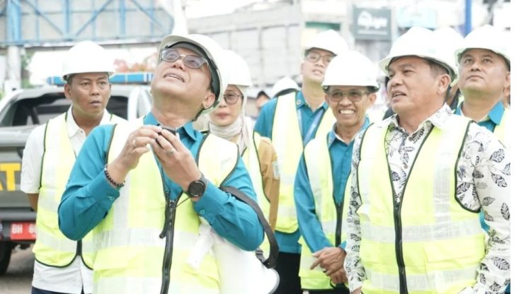 Ketua Komisi II DPRD Kota Jambi Langsung Hadiri Peresmian IPA Aurduri 4