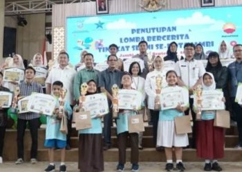 Penutupan Lomba Bercerita Tingkat SD/MI, DPRD Kota Jambi: Penting untuk Pengembangan Literasi Siswa