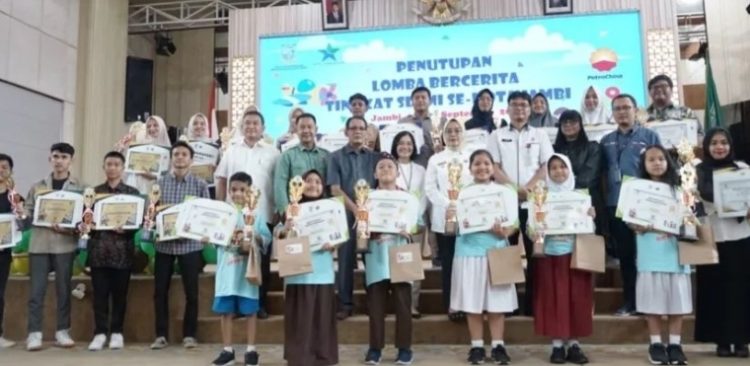Penutupan Lomba Bercerita Tingkat SD/MI, DPRD Kota Jambi: Penting untuk Pengembangan Literasi Siswa