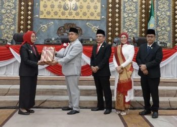 DPRD Kota Jambi Rapat Paripurna Ikuti Sidang Tahunan MPR-RI dan Pidato Kenegaraan Presiden