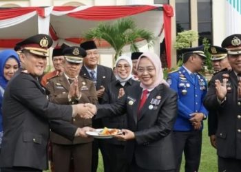 Upacara Hari Bhayangkara ke 78 Dihadiri Langsung Waket DPRD Kota Jambi
