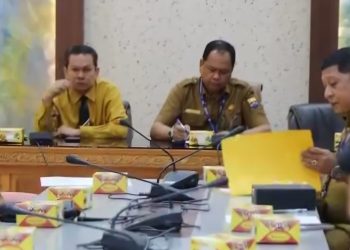 Dinas Pendidikan (Disdik) Provinsi Jambi menandatangani perjanjian kerjasama dengan Bank 9 Jambi terkait dengan penyaluran bantuan Dumisake