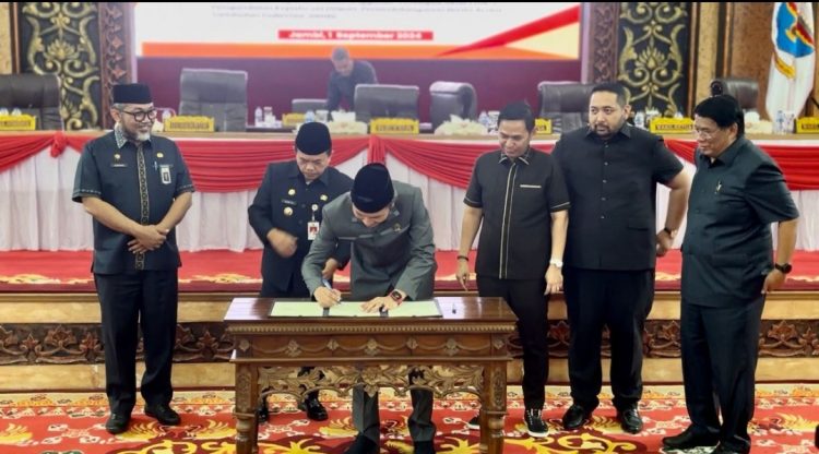 DPRD Jambi Sahkan APBD Perubahan 2024