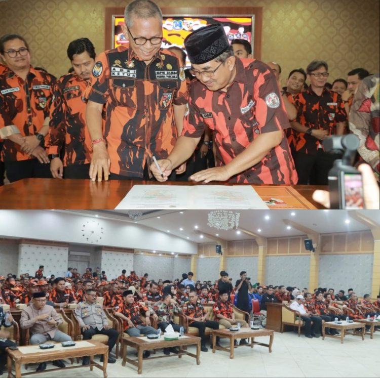 Bupati Tanjab Barat Apresiasi Pelantikan dan Pelatihan Bela Negara Pemuda Pancasila