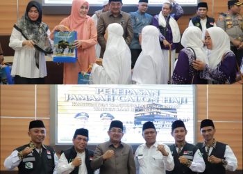 Bupati Tanjab Barat Lepas 398 Jamaah Haji, Titip Doa untuk Kemajuan Kabupaten