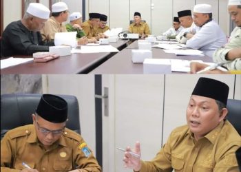 Rapat Penentuan Dewan Hakim dan Panitera MTQ ke-52 Tingkat Kabupaten Tanjab Barat Tahun 2024 Dipimpin Wakil Bupati