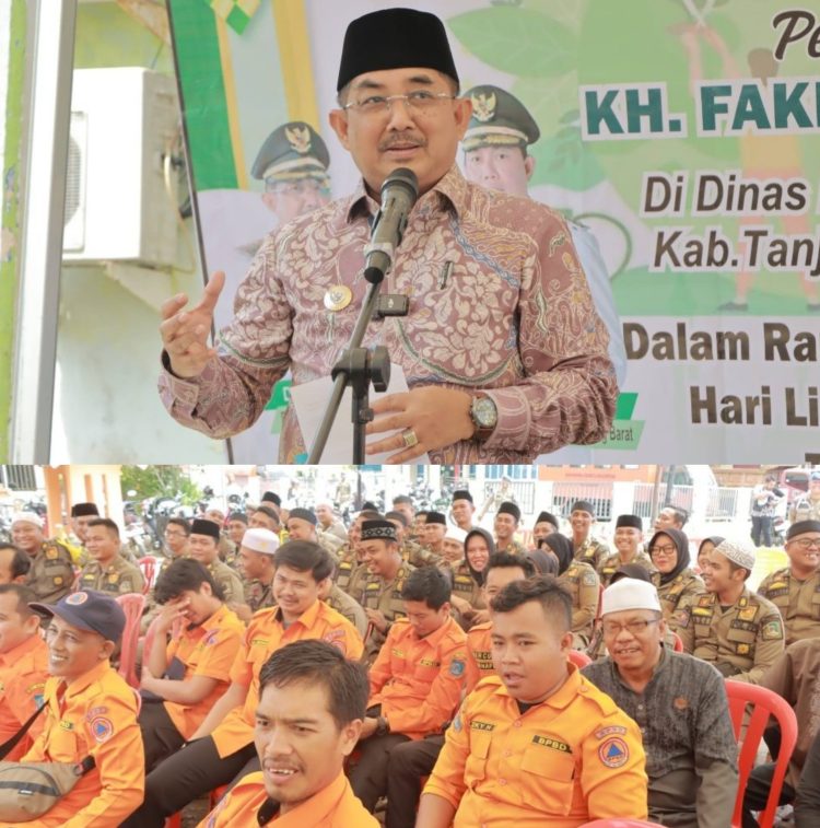 Bupati Apresiasi Tinggi Kepada Petugas Kebersihan, Satpol PP, Damkar dan BPBD