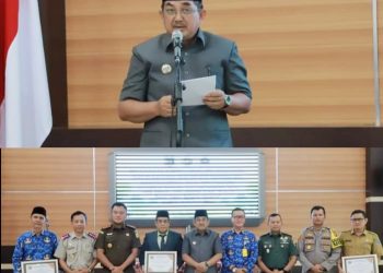 Bupati membuka sekaligus memimpin Sidang Gugus Tugas Reforma Agraria (GTRA)