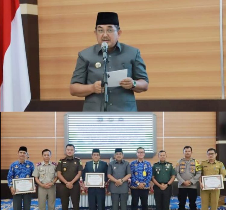 Bupati membuka sekaligus memimpin Sidang Gugus Tugas Reforma Agraria (GTRA)