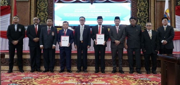 DPRD Jambi Gelar Rapat Paripurna Penyerahan LHP atas LKP Tahun Anggaran 2023