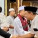 Bersama Istri dan Anak, Edi Purwanto Shalat Idul Adha di Masjid Al Falah Jambi