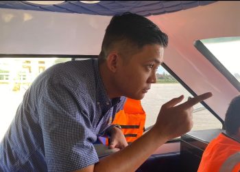 Ketua DPRD Minta Pengusaha Penabrak Tiang Jembatan Aurduri I Tanggungjawab