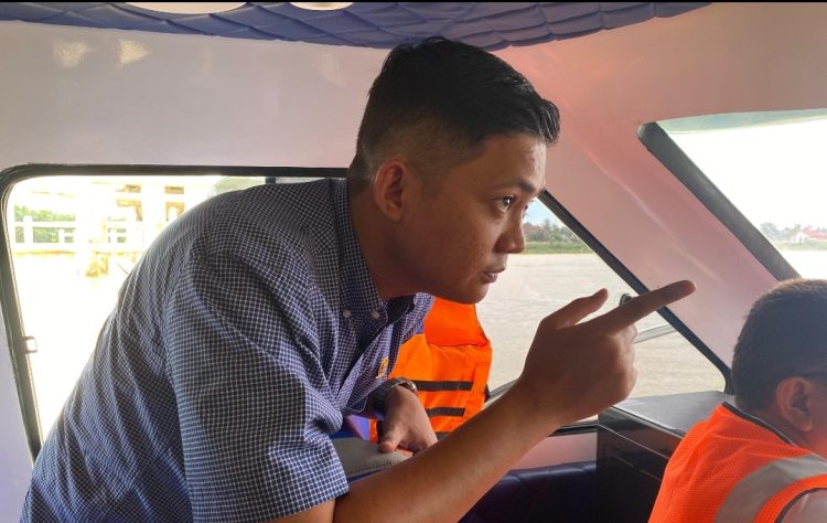 Ketua DPRD Minta Pengusaha Penabrak Tiang Jembatan Aurduri I Tanggungjawab