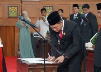 Dilantik Jadi Ketua DPRD Jambi, Hafiz: Langkah Awal Bagi DPRD Laksanakan Tugas