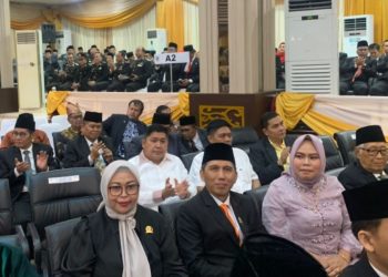 Anggota DPRD Jambi Ivan Wirata Hadiri Pelantikan Unsur Pimpinan DPRD Kota Jambi