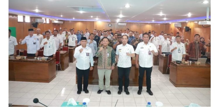 Rapat Pleno TPAKD Tahun 2024 Dibuka Langsung Pjs Bupati Tanjab Barat