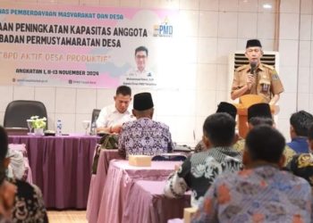 Agus Sanusi Buka Secara Resmi Kegiatan Pembinaan Peningkatan Kapasitas Anggota BPD