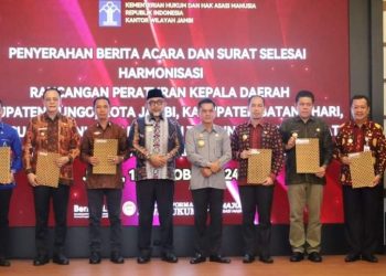 Pjs Bupati Tanjabbar Dukung Penuh Harmonisasi Peraturan Daerah