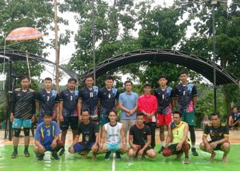 Open Turnamen Voli Desa Adi Purwa dibuka Oleh Dudi Purwadi