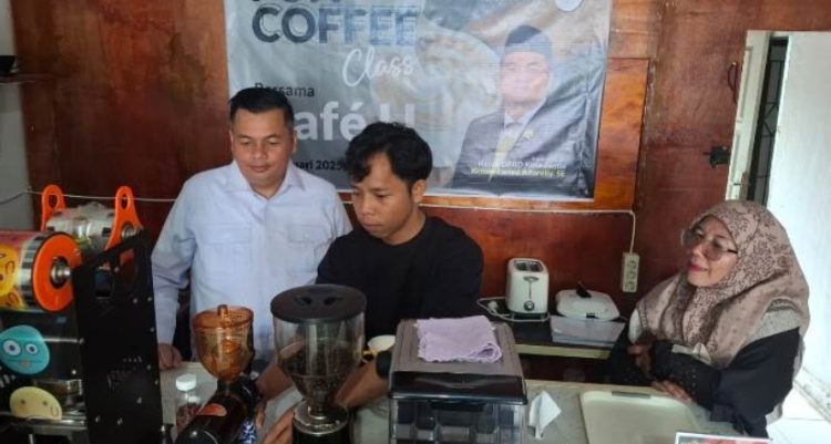 Pacu Jiwa Wirausaha Anak Muda, Ketua DPRD Kota Jambi Dukung Pelatihan Barista