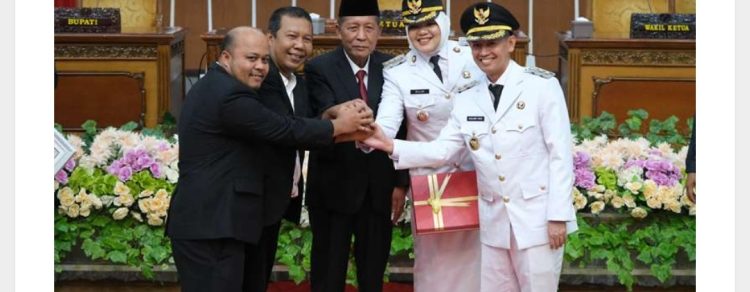 Sertijab Bupati dan Wakil Bupati Tanjab Timur, Ini Kata Wagub Jambi