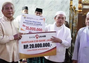Safari Ramadan di Merangin, Gubernur Jambi Salurkan Bantuan dan Santunan Anak Yatim