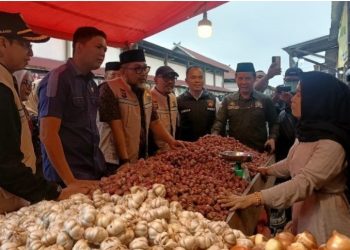 Sekda Jambi Sudirman Sidak Pasar Angso Duo Pastikan Harga Stabil Jelang Ramadan