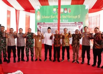 Gubernur Al Haris Hadiri Deklarasi PSU Pilkada Damai Bungo 2025