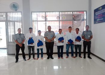 Dukung Program Asta Cita, Lapas Kelas IIA Palangka Raya Beri Bantuan ke Warga Binaan