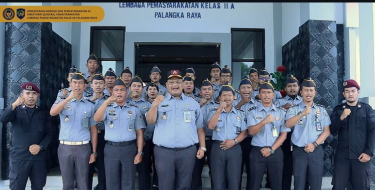 Deklarasi Perang Terhadap Narkoba dan Handphone, Lapas Kelas IIA Pangka Raya Komitmen Jaga Nama Baik Institusi