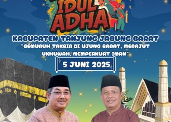 Pemkab Tanjungjabung Barat Gelar Malam Takbiran Idul Adha 1446 H