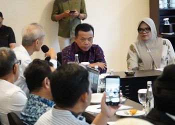 Gubernur dan Bupati Bertemu Direksi Pelindo dan Pulau Laut Line, Percepat Rencana Pengembangan Pelabuhan Muara Sabak