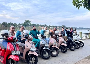Komunitas Yamaha Filano Jambi Ramaikan Akhir Pekan dengan City Touring