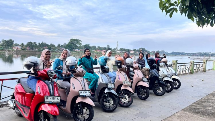 Komunitas Yamaha Filano Jambi Ramaikan Akhir Pekan dengan City Touring