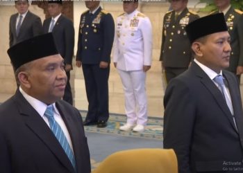 Afriansyah Noor dilantik sebagai Wakil Menteri Ketenagakerjaan