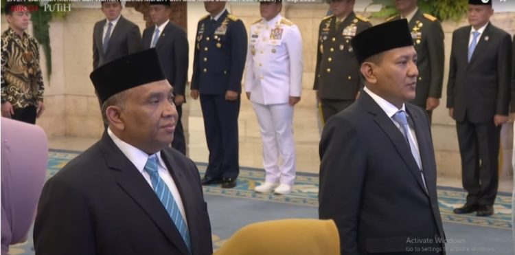 Afriansyah Noor dilantik sebagai Wakil Menteri Ketenagakerjaan