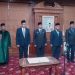 Wagub Jambi Abdullah Sani Lantik Empat Pejabat Eselon II