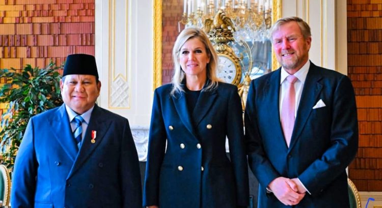 Presiden Prabowo Disambut Raja Willem-Alexander dan Ratu Máxima di Istana Huis ten Bosch