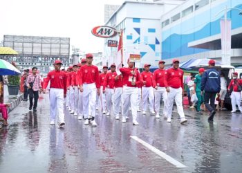 Dinas PUPR Provinsi Jambi Ikut Meriahkan di Pawai Kemerdekaan HUT RI ke-80
