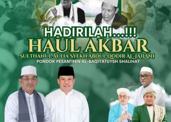 PEMKAB TANJAB BARAT MENGAJAK HADIRILAH HAUL AKBAR SULTHANUL AULIA SYEKH ABDUL QODIR ALJAILANI