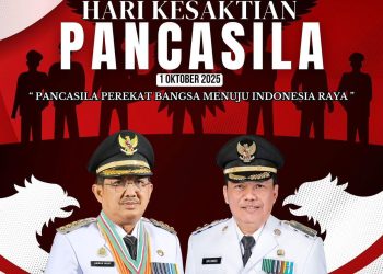 PEMKAB TANJAB BARAT MENGUCAPKAN SELAMAT HARI KESAKTIAN PANCASILA TAHUN 2025