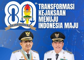 PEMERINTAH KAB. TANJUNG JABUNG BARAT MENGUCAPKAN DIRGAHAYU KEJAKSAAN REPUBLIK INDONESIA KE 80 TAHUN