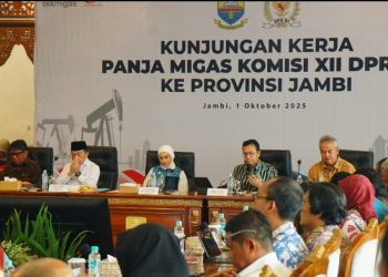 Gubernur Al Haris Terima Kunjungan Kerja Panja Migas Komisi XII DPR RI, Dorong Percepatan PI 10% untuk Daerah
