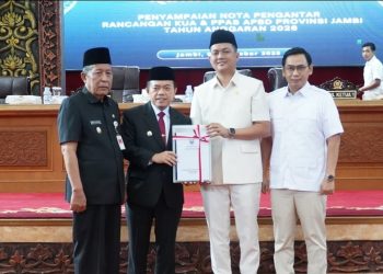 Gubernur Al Haris Sampaikan Nota Pengantar KUA-PPAS APBD 2026, “Pro-Jambi” Jadi Prioritas Pembangunan Daerah