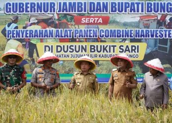 Gubernur Al Haris Salurkan Bantuan Rp 9,5 Miliar untuk Dukung Swasembada Pangan di Bungo