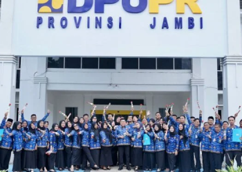 Pengabdian Tanpa Henti, PUPR Jambi Perkuat Disiplin dan Kinerja ASN Pasca Pelantikan PPPK