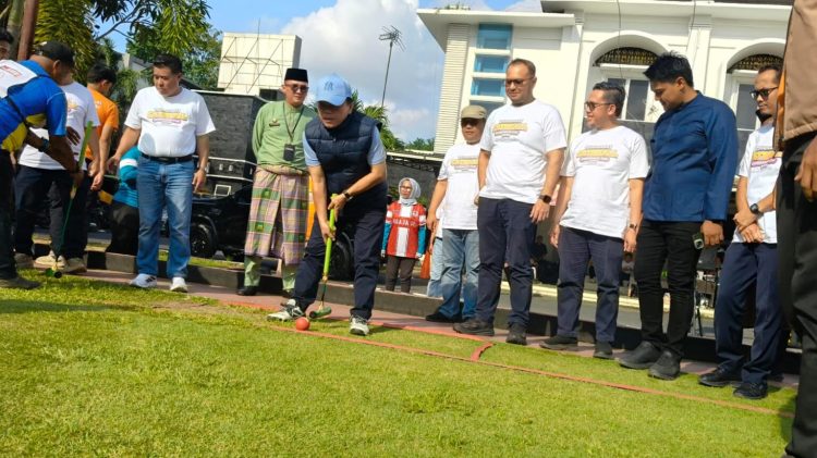 Gubernur Al Haris Buka Turnamen Gateball Gubernur Cup 2026 Garapan PUPR Jambi