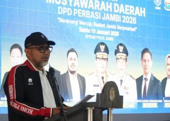 Pemprov Jambi Dorong PERBASI Perkuat Pembinaan Atlet Lewat Musda 2026