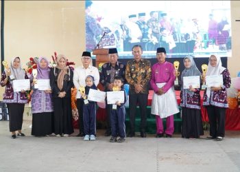 Wagub Abdullah Sani Hadiri HUT ke-70 Desa Tangkit, Tegaskan Komitmen Bangun Desa Mandiri dan Sejahtera